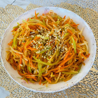 火麻仁素炒三絲