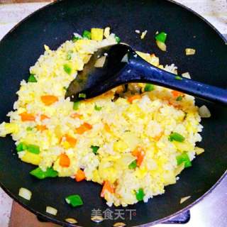 菠蘿飯的做法步驟：7