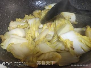 素炒白菜的做法步驟：5
