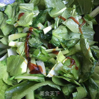 蠔油大青菜的做法步驟：6