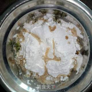 紅糖糍粑，槐花糯米糕的做法步驟：4