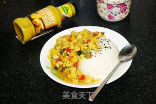 雞肉咖喱飯的做法步驟：8