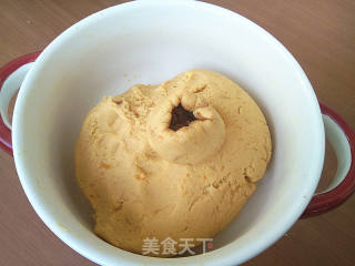 紅薯黏豆包的做法步驟：5