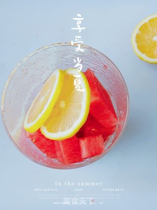 百香果檸檬西瓜汁的做法步驟：4