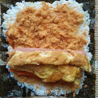 紫菜包飯的做法步驟：6