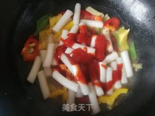辣炒年糕的做法步驟：9