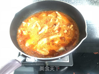 吮指菜品之韓式蟹肉煲的做法步驟：3