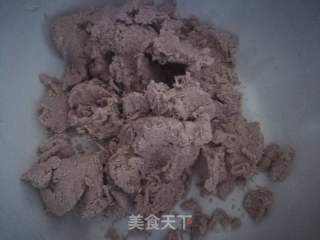 紅粘豆包的做法步驟：1