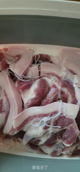 醬香臘肉的做法步驟：5
