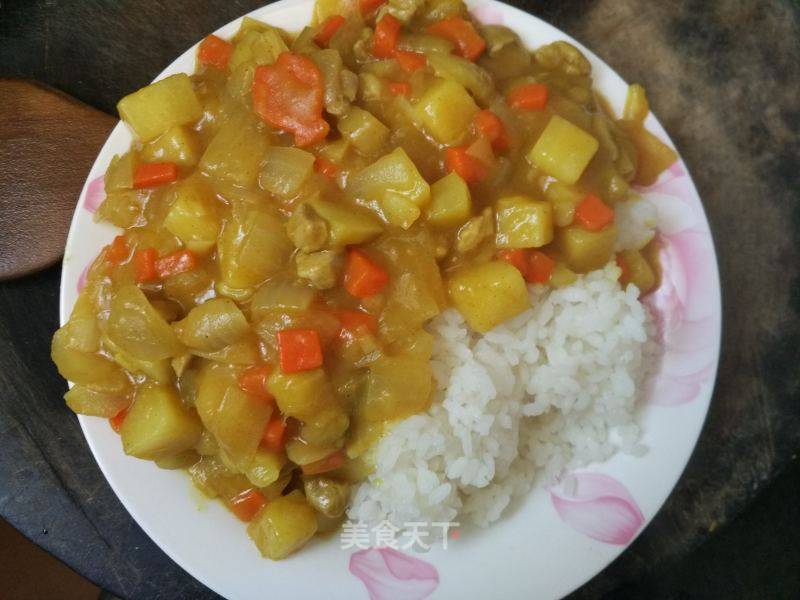 咖喱米飯的做法