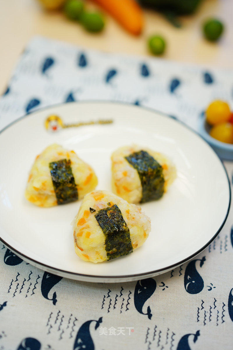 鮮蝦土豆泥飯團的做法