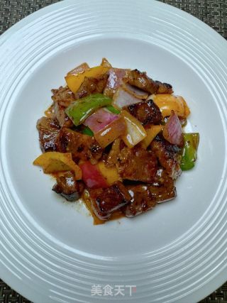黑椒牛肉粒的做法步驟：13