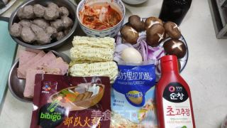 韓式部隊火鍋的做法步驟：6
