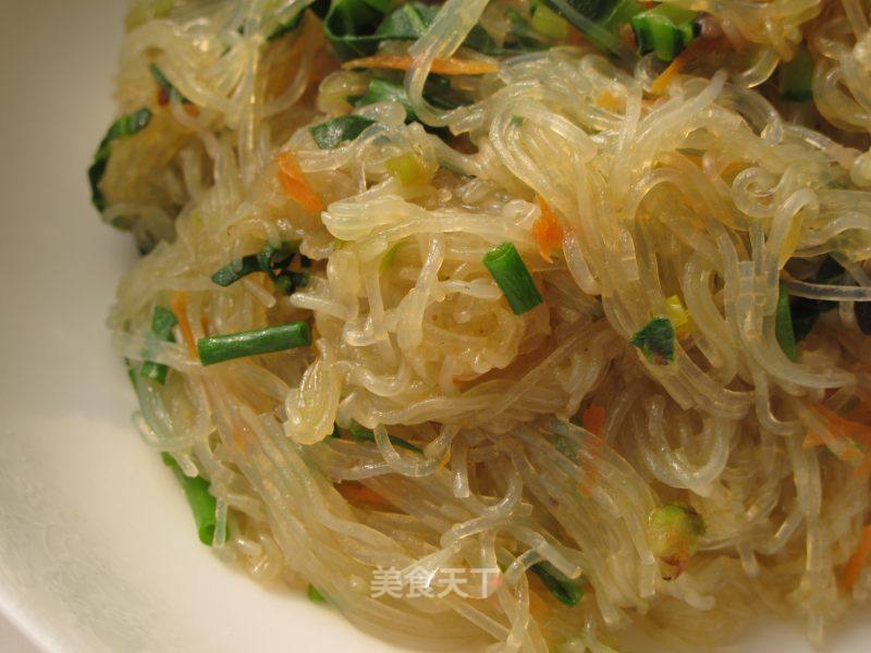 蔬菜炒粉絲的做法