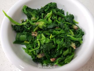 清炒菠菜的做法步驟：5