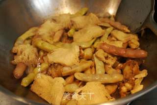 凍豆腐燉豆角的做法步驟：8