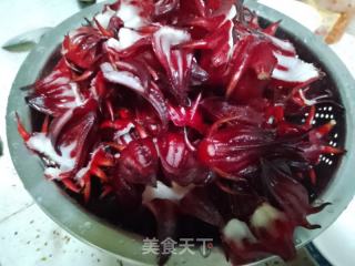 洛神花果脯的做法步驟：5