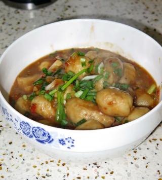 老貴陽(yáng)糟辣芋頭的做法步驟：8