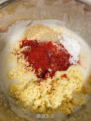 小蔥泡菜的做法步驟：2