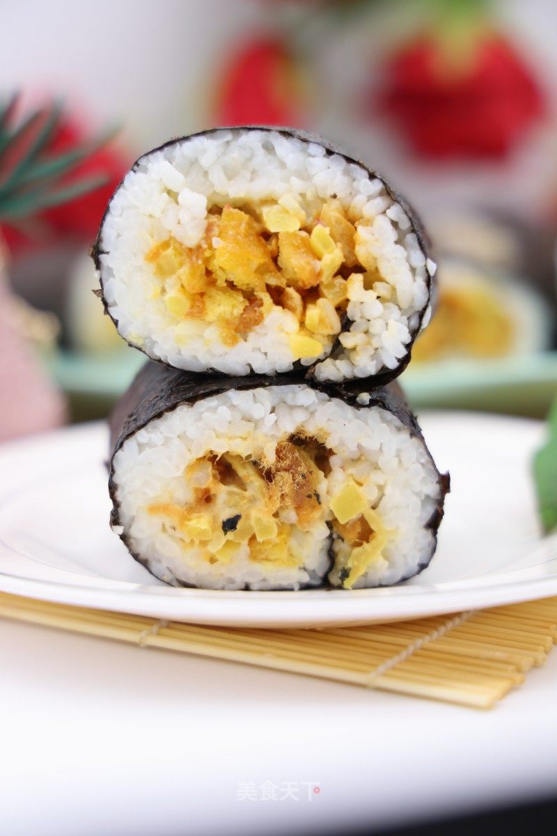 油條榨菜壽司的做法
