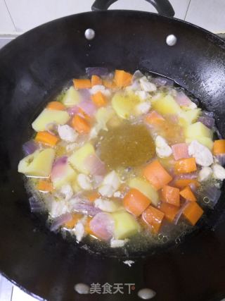 咖喱雞肉飯的做法步驟：8