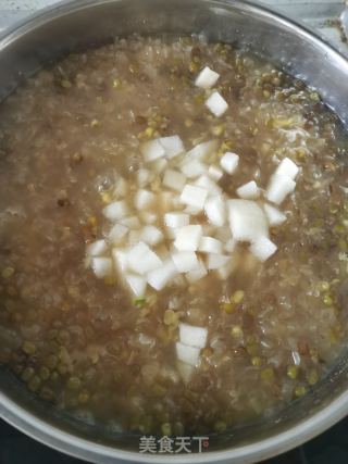 銀耳雪梨綠豆粥的做法步驟：12