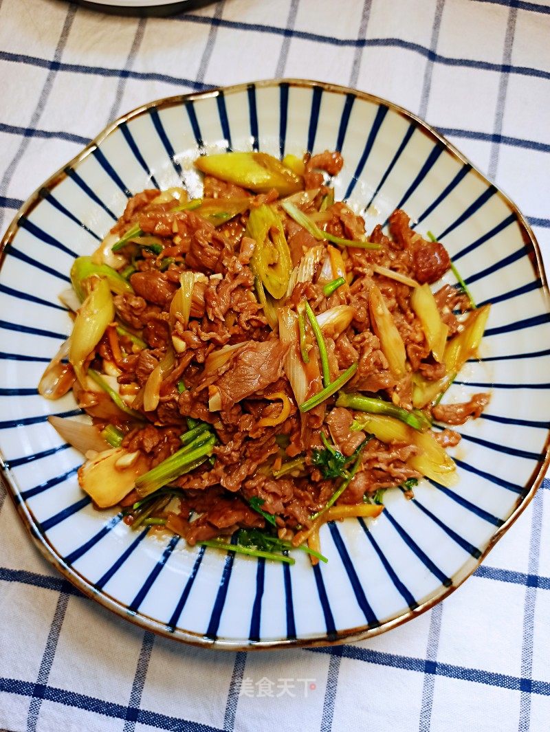 蔥爆羊肉的做法