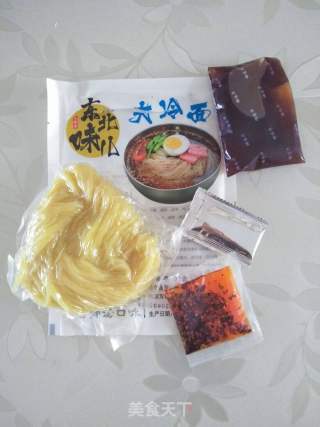 東北大冷面的做法步驟：2