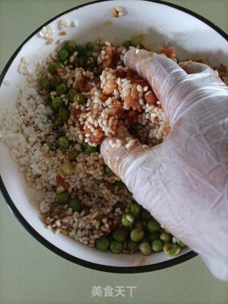 糯米肉腸的做法步驟：15