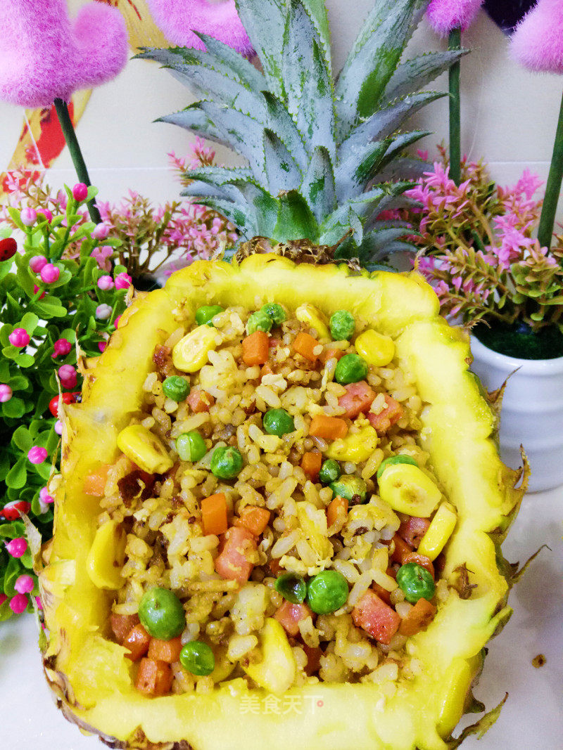 菠蘿飯的做法
