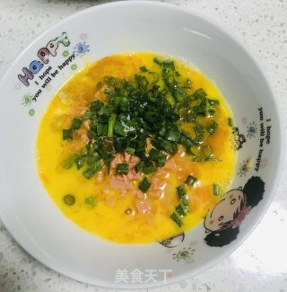 火腿厚蛋燒的做法步驟：4