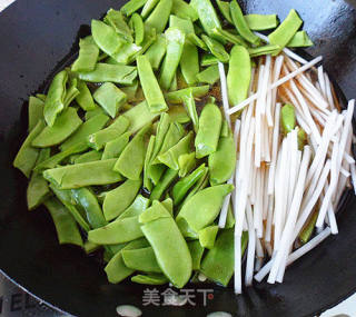 粉條燉扁豆的做法步驟：6