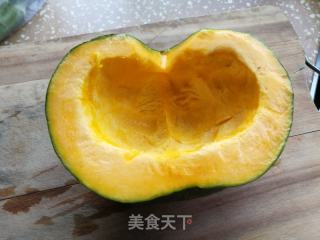 干鍋南瓜的做法步驟：1