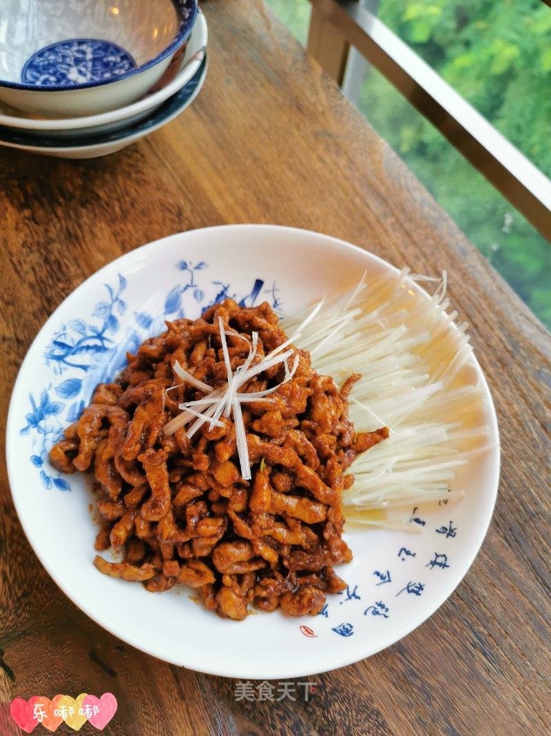 京醬肉絲的做法