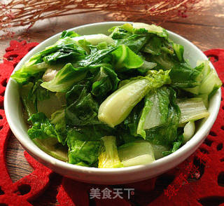 清炒快菜的做法步驟：6