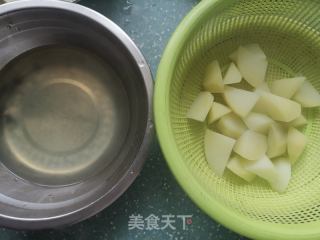 少油版地三鮮的做法步驟：4
