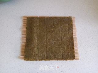 海苔壽司的做法步驟：1
