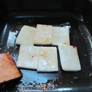 煎蘿卜的做法步驟：3