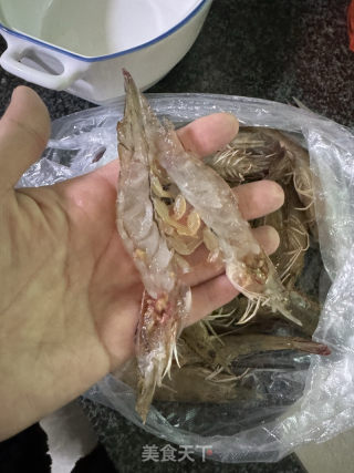 鮮蝦白貝粥的做法步驟：4