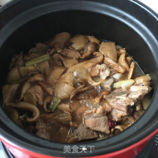 凍蘑燉排骨的做法步驟：20