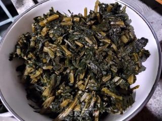 筍絲梅干菜的做法步驟：5