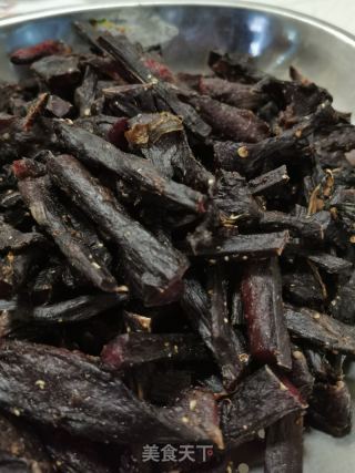 風(fēng)吹手撕牛肉干的做法步驟：14