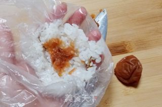 薏米紫蘇梅子飯團的做法步驟：4