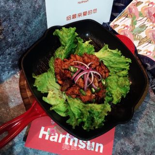 韓式辣醬煎豬肉的做法步驟：12