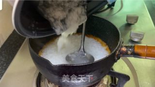 蝦仁牛肉粥的做法步驟：7