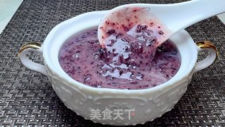 黑糯米銀耳粥的做法步驟：10