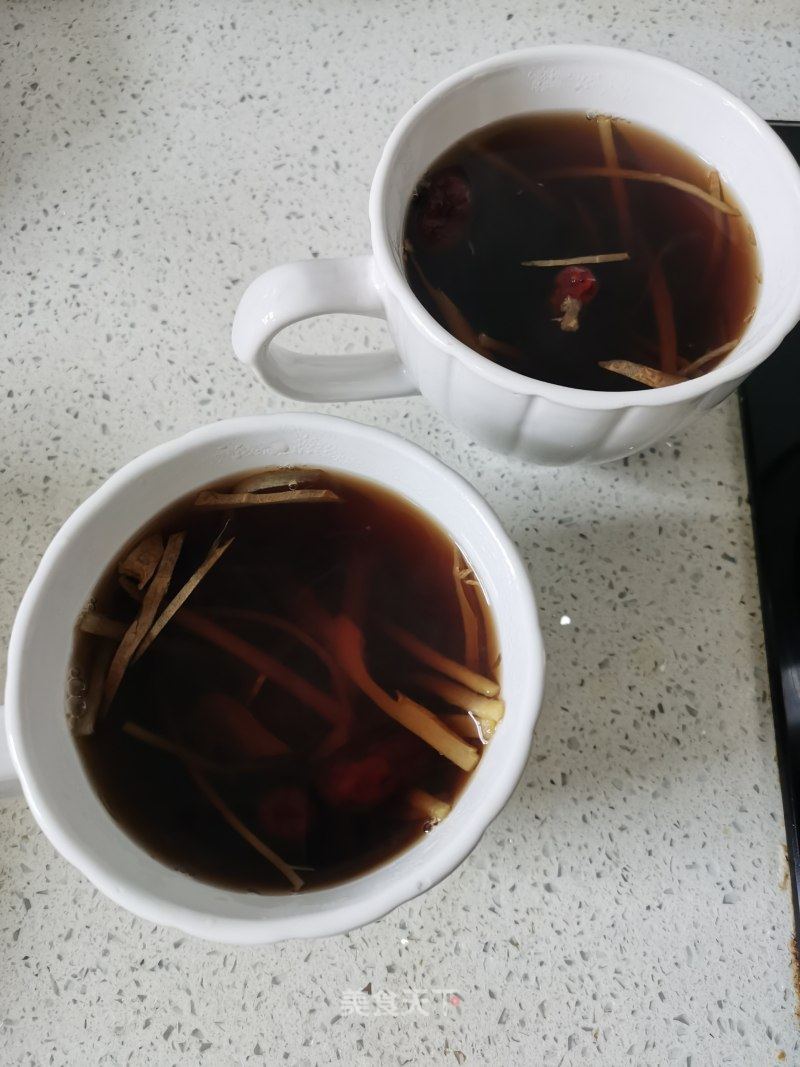 姜棗茶的做法