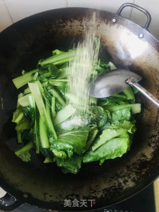 清炒芥菜的做法步驟：6