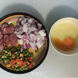 菠蘿飯的做法步驟：2