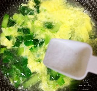 油菜蛋花湯的做法步驟：8